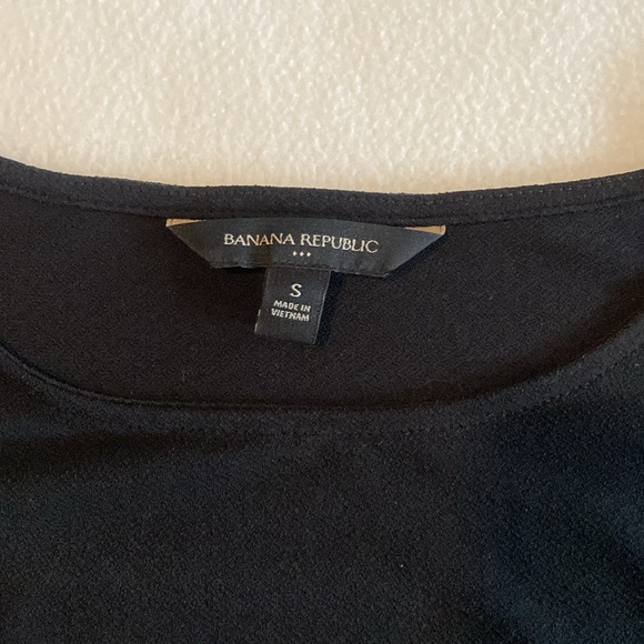 Banana Republic black cinch waist top - Picture 3 of 4